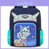 New Elementary School Backpack Boys Girls Shoulder Bag Lightweight Large Capacity Grade 1-3 Children's Backpack Nylon Material Animal Pattern