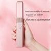 New Hair Curling Iron Mini Hair Straightener USB Recharge Wireless Ceramic Styling Tool Curler Flat Dry Straightener