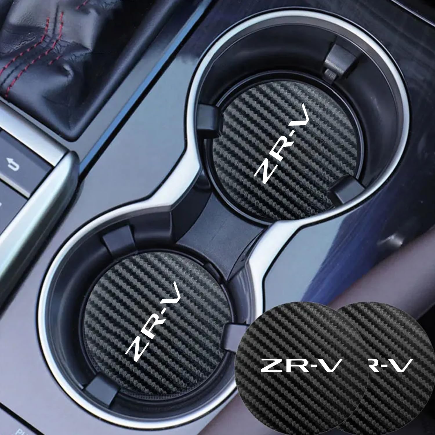 

[For Honda ZR-V Only] Car Non-Slip Coaster, ZRV Car Accessories, Cup Mat for ZR