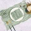 Wrinkled Polyester Crepe Cloth Napkin with Decorative Pleats for Weddings and Parties