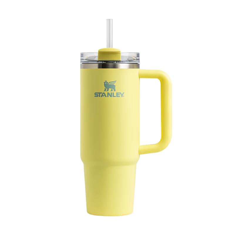 STANLEY Large Capacity Insulated Stainless Steel Straw Tumbler