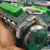Miniature Engine Replicas Simulatioin Gasolene Motor Figurine Toy Desktop Decors for Children STEM Educational Toy