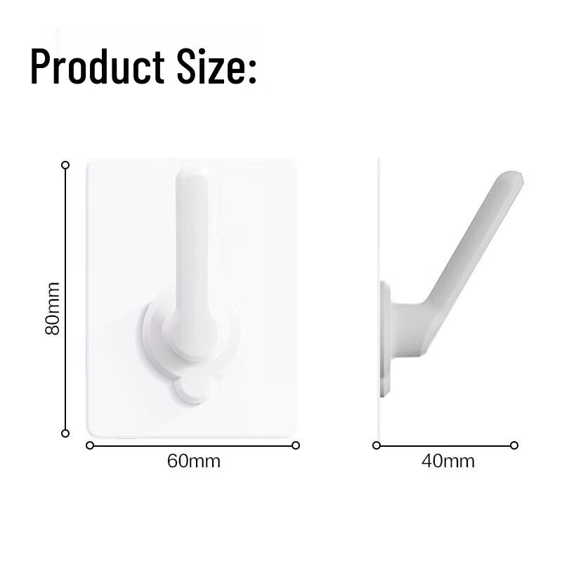 Deli Strong Seamless Adhesive Hooks