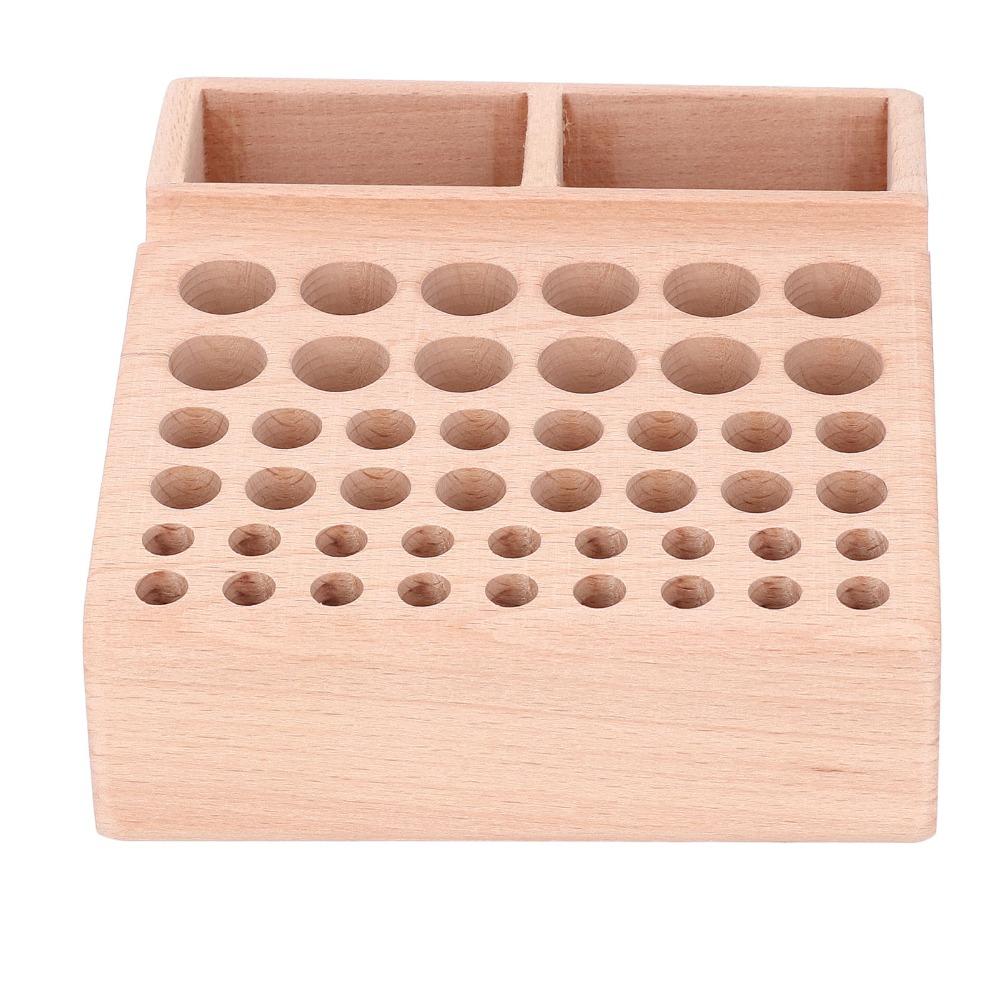 With Grooves Leather Craft Tool Holder 46 Holes Leather Holder Tool Crafting Organizer