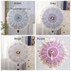 Round Standing Fan Covers Floral Protective Case Minimalist Mesh Covers  Desktop Fan