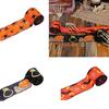 Kreatives Halloween-Thema Breites Bandrolle für Bastel-Kränze 5 Yards Drahtkanten Dekoband für Party-Dekorationen