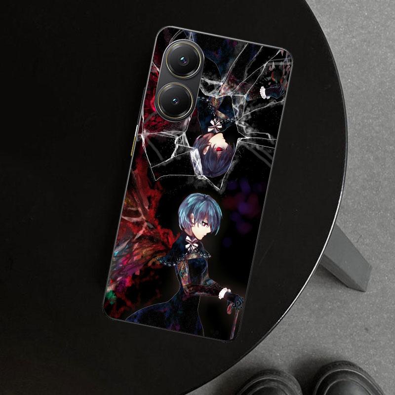 Ghoul Tokyo Touka Kirishima Phone Case Cover for Xiaomi Poco X6 X5 X7 Pro F7 Ultra Redmi 15C 15 13C 13 12C 12 10C 10 10A 9C 9A 9