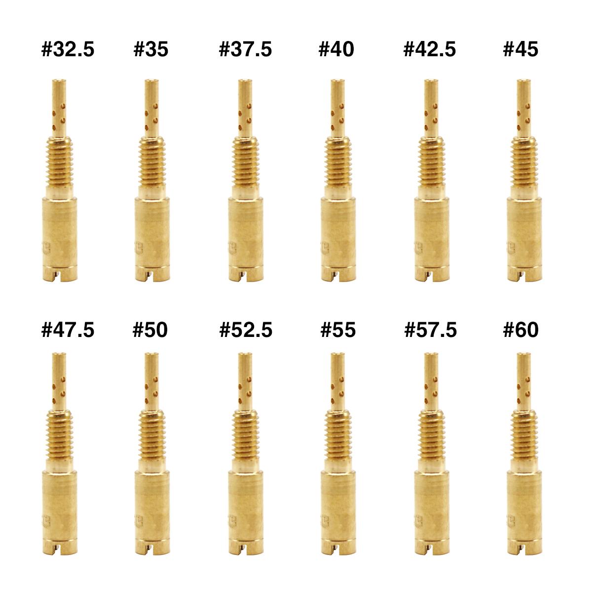 ZSDTRP 12pcs Mikuni Carburetor Pilot Jets Slow Jet For Mikuni HS40 HSR42/45/48 RS34-RS40 TM33 TM36 TM40 VM28/486