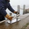 Double Cross Bollard Stainless Steel Hardware Heavy-Duty for Pier, Boat Owners