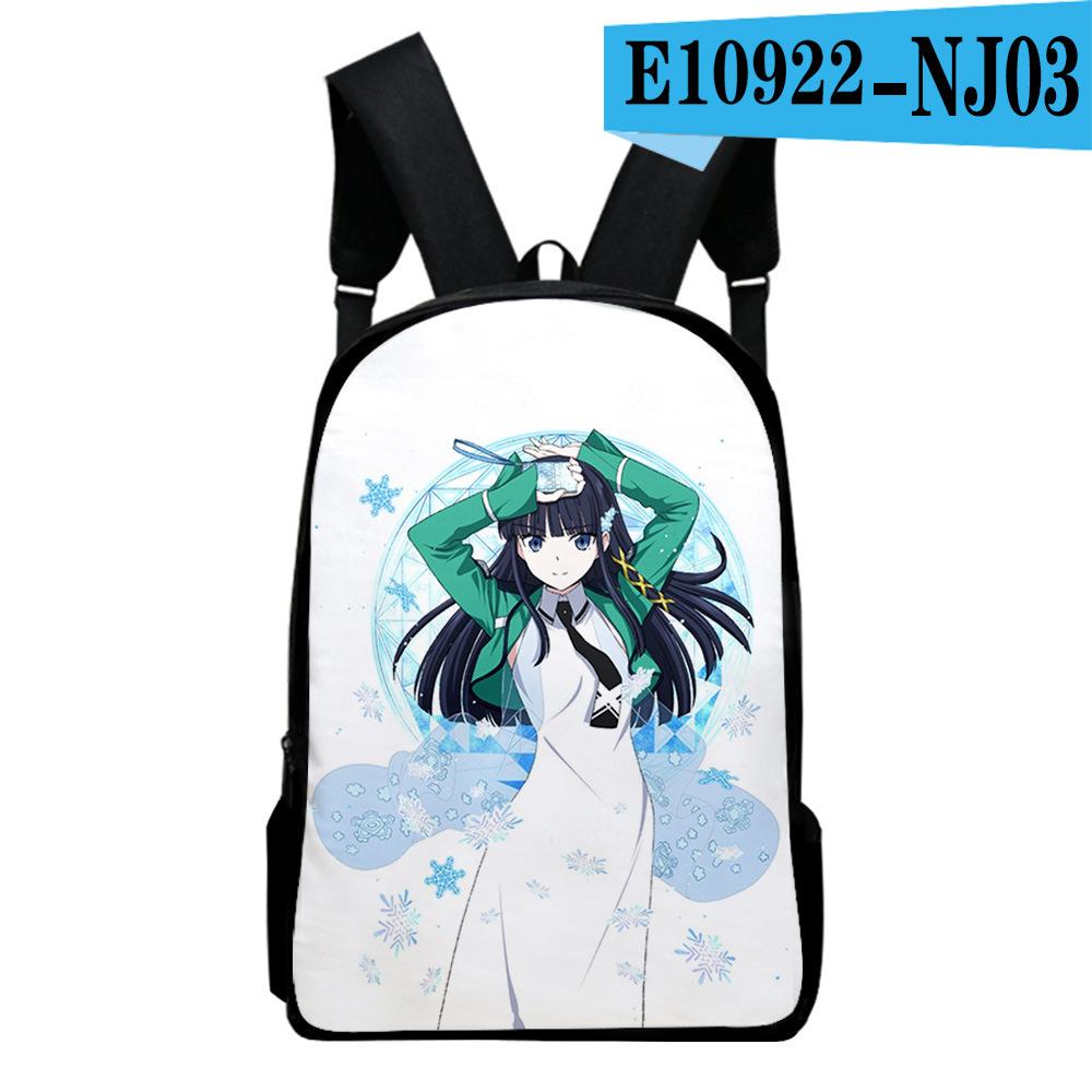 Classic The Irregular At Magic High School Notebook Backpacks Pupil Bags 3D Print Oxford Waterproof Boys/Girls Laptop Backpacks