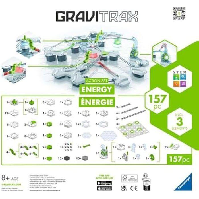 Kit de démarrage gravitrax - ravensburger - 27482 - circuit à billes - 150 éléments - 8 ans et plus