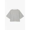 STUDIO TOMBOY MulTi STripe Collar Neck ShorT Sleeve T shirT 9176222986 