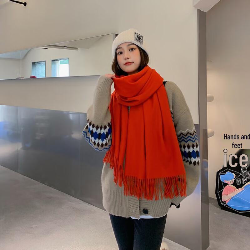 Women s Electric Heated Imitation Cashmere Scarf