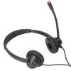 H390DPC Binaural Customer Service Headphones Ultra Light Noise Reduction Business Headset for Office Customer Service