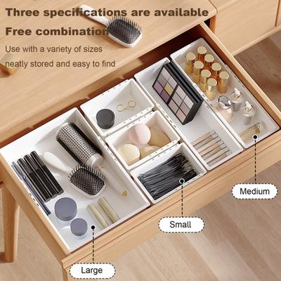 Retractable Drawer Storage Box Kitchen Cutlery Fork Spoon Bin Office Supplies Drawer Divider Multifunctional Underwear Sock Organizer Container