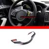 Matte Black Steering Wheel Frame Trim Cover For Jaguar F Pace 2016-