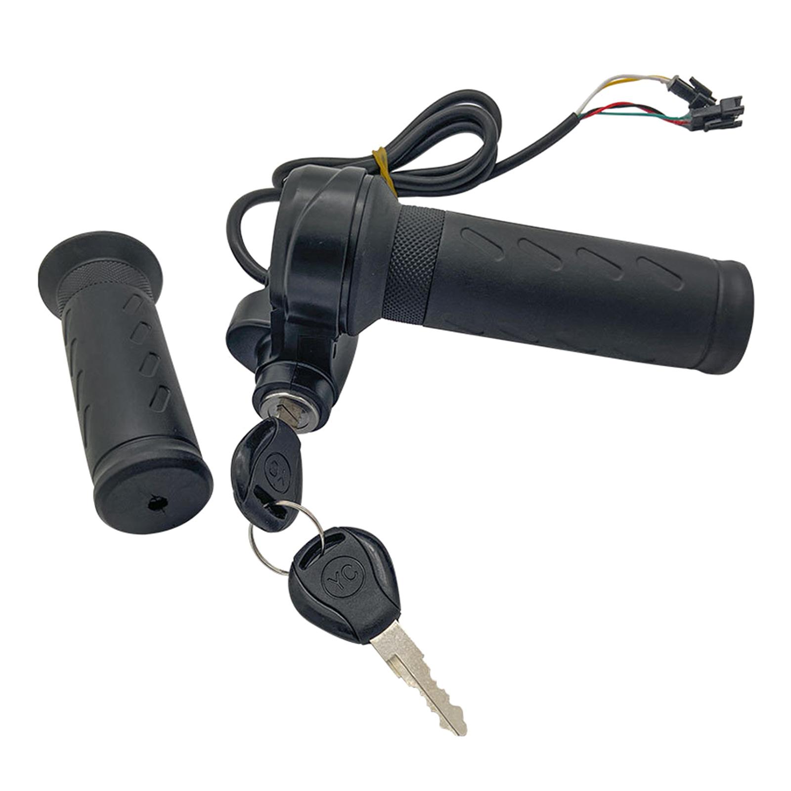 

Ручка газа с поворотом для электровелосипеда, ручка регулировки скорости для электромобиля, ручка газа для скутера B