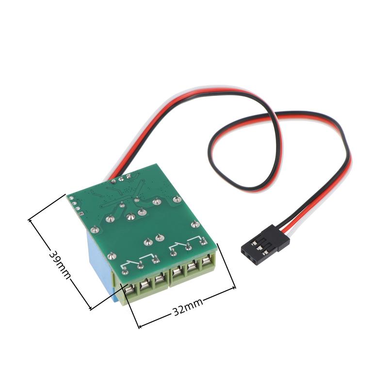1Pcs 250V 10A PWM Relay Module Dual-channel Parallel Electronic Switch for Hobbyist Electronic Circuit Development