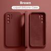 Per Huawei P30 P50 P40 P20 Pro Lite Custodia Quadrata in Silicone Liquido Custodie per Telefono Per Huawei Honor 50 60 Mate 30 20 Nova 9 Pro Cover