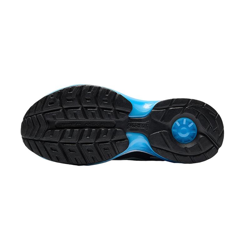 Anta Comfortable Simple Versatile Trendy Kids Running Shoes Kids Sneakers Black Anta-White Sky-Blue A12445536-2