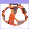 Pet Nylon Reflective Harness For Dogs With Adjustable Fit And Leash Attachment For Outdoor Walks