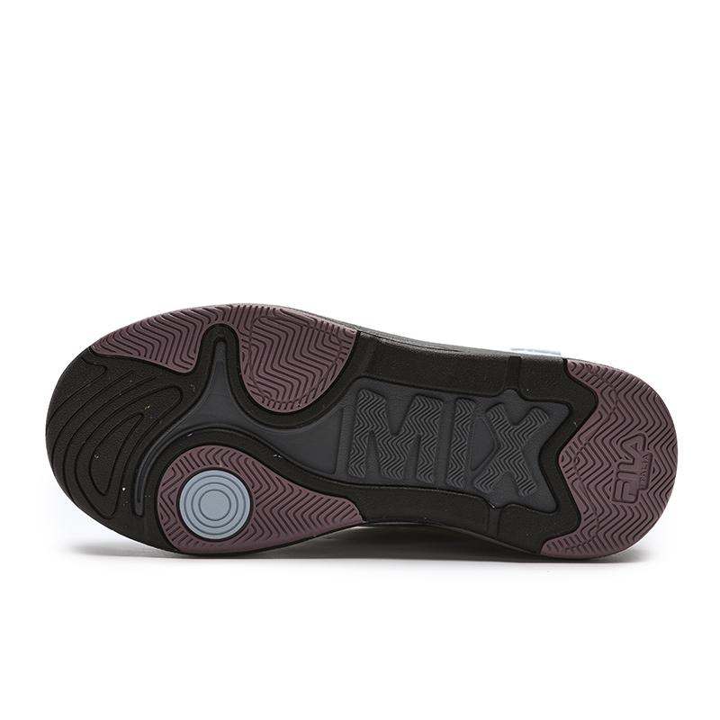 Fila Mix 2 Comfortable Fashion Versatile Low-Top Sneakers Women Sneakers Fog-Gray Snow-Silver F12W442205FVA