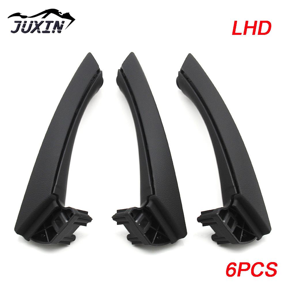 Εσωτερική λαβή αυτοκινήτου Εσωτερικό πάνελ πόρτας Τραβήξτε το κάλυμμα επένδυσης εμπρός πίσω αριστερά δεξιά Για BMW 3 series E90 E91 316 318 320 325