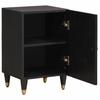 Bathroom Cabinet Black 38 x 33 x 58 cm Solid Mango Wood