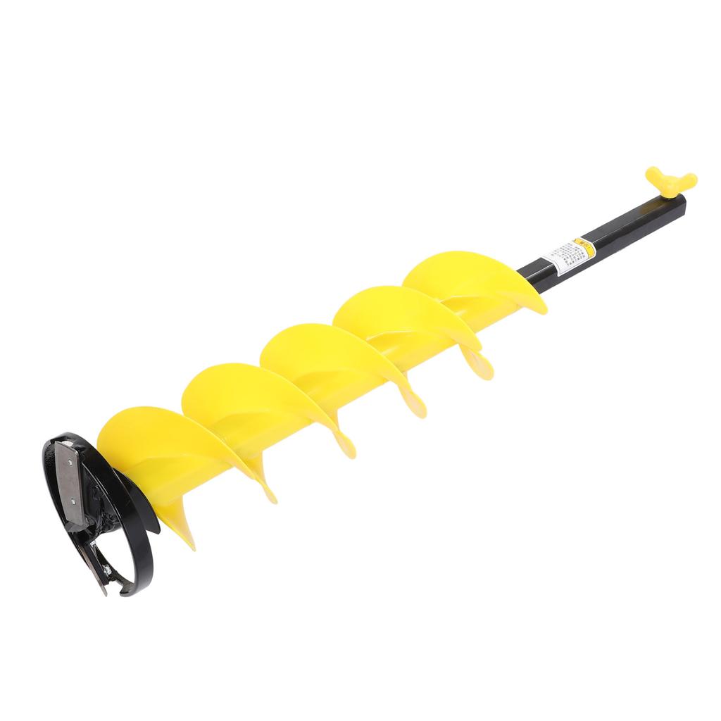 Broca Helicoidal Resistente a Impacto 6 Polegadas Diâmetro de Rotação Broca Helicoidal de Gelo para Pinça de Furadeira de 12 polegadas