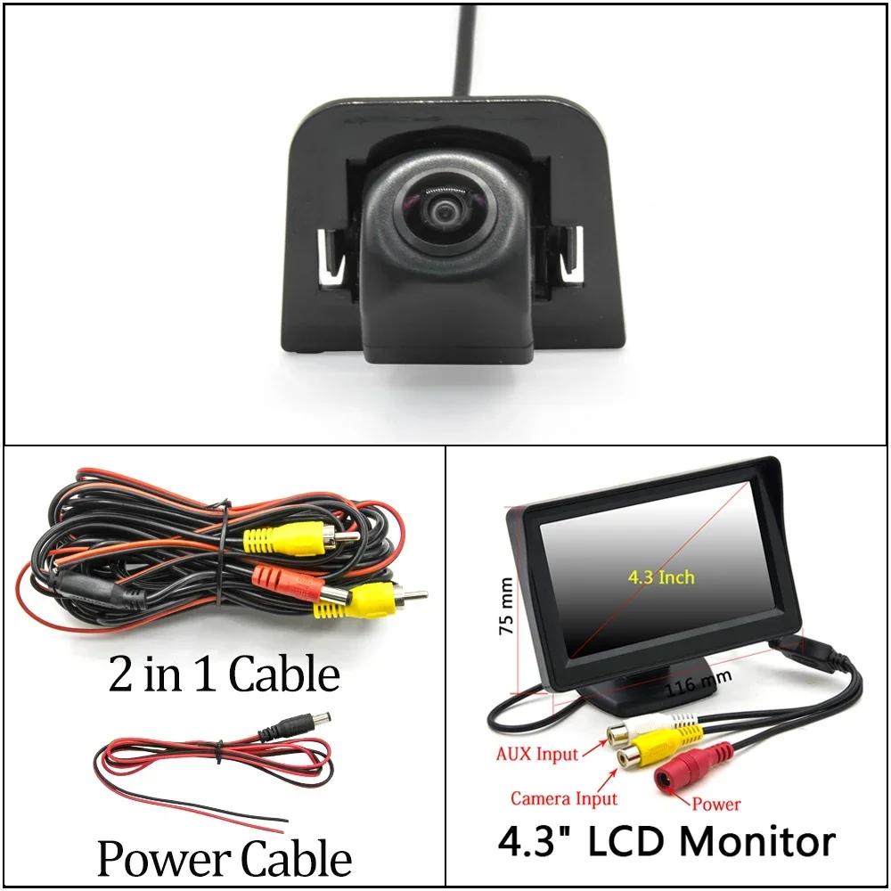 Owtosin HD 1280*720 Fisheye Rear View Camera For Toyota Prius/Prius Alpha 2009 2010 2011 2012 2013 2014 2015 Car Reserve Monitor