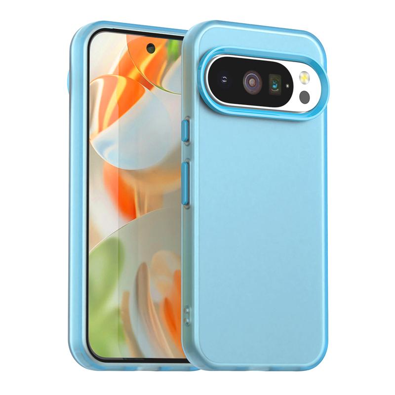 Anti-Drop Candy Color Case For Google Pixel 10 Matte PC Transparent Back Case Google Pixel 10 Pro Cover For Google Pixel 10 Case