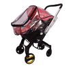 Universal Baby Stroller Accessories Set: Carrycot, Car Seat Cover, Hanging Bag, Mosquito Net, and Rain Cover.