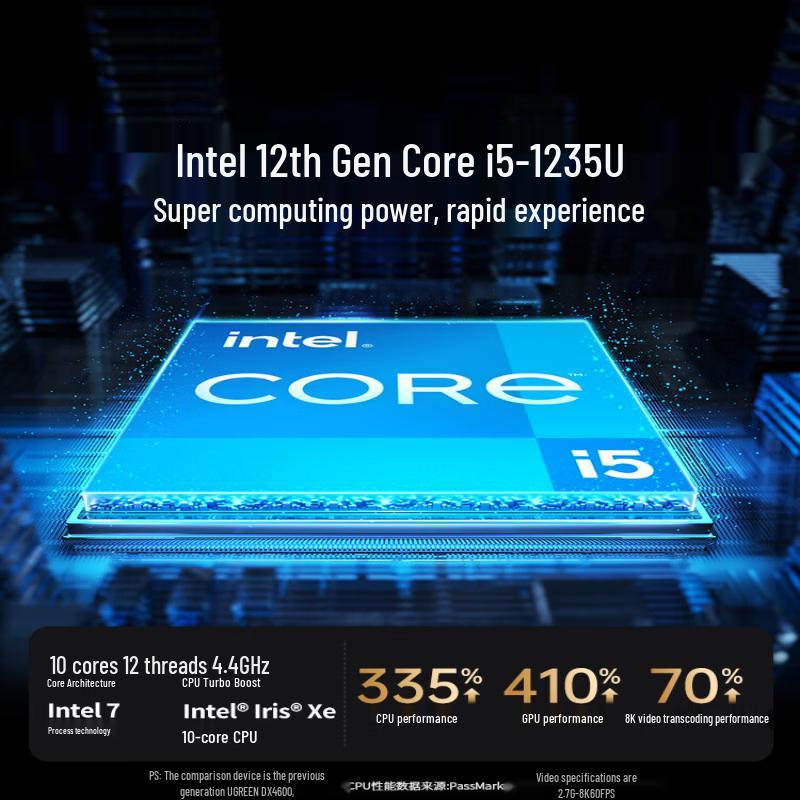 UGREEN DXP480T Plus 4-Bay 10GbE AI NAS