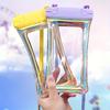 Floating Laser Waterproof Phone Bag Waterproof Lightweight Plastic Dry Bag with Lanyard Smooth Surface Treatment (1pc)