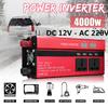 4000W Solar Power Inverter 220V Peaks Voltage Transformer Converter DC To AC 110V/220V Car Inverter Sine Wave Inversor