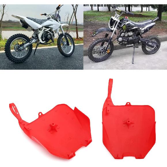 Number Plate, Front Number Plate for CRF100 CRF80 CRF70 XR100 XR80 XR70 Motorcycle Dirt Bike Pit Bike