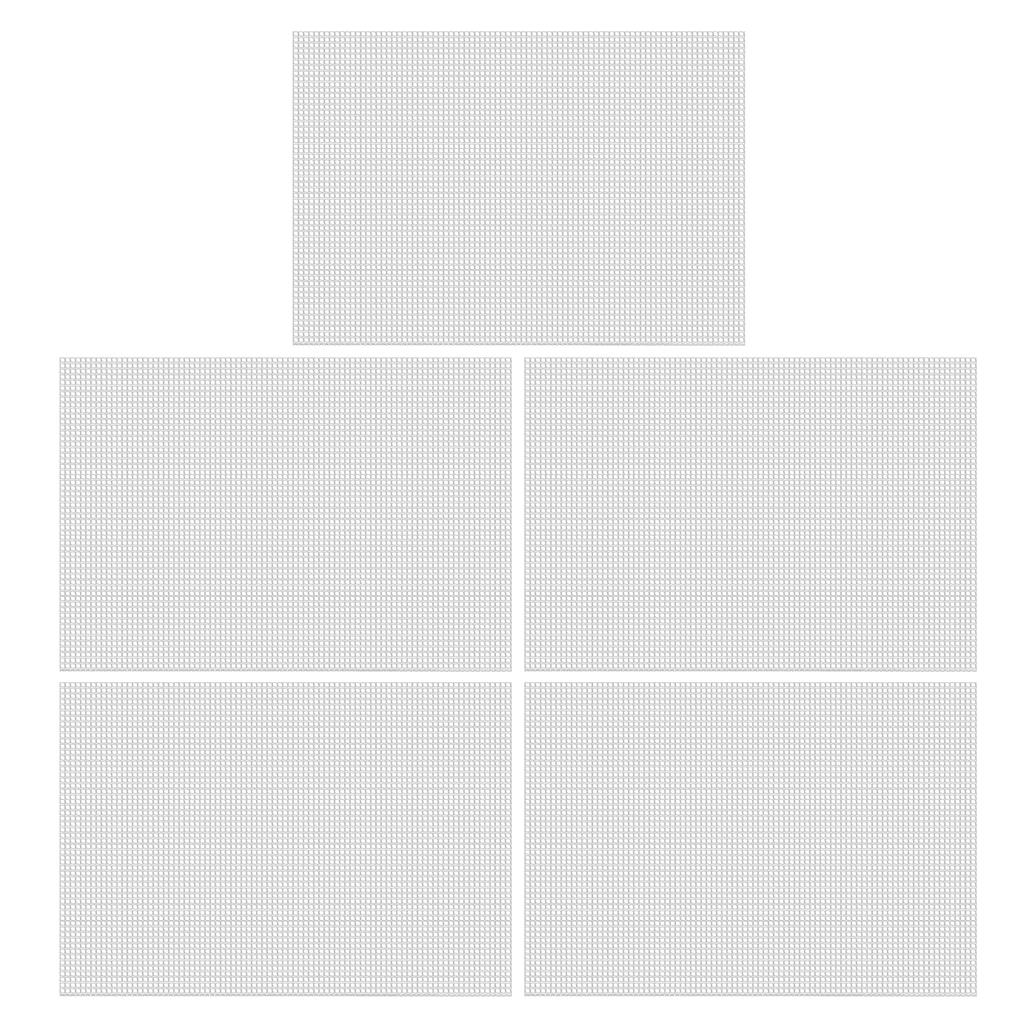 5Pcs Flower Pot Hole Mesh Pad Square Bonsai Mesh Drainage Screens Plant Bottom Flowerpot Gasket Mesh Pad Hole Mesh