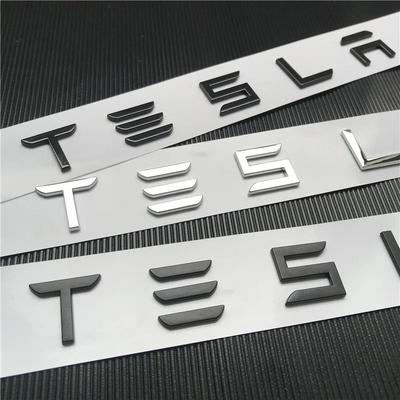 Auto Logo Sticker Kofferbak Label Stickers Decoratie Accessoires Voor Model 3 Model S Model X Model Y Cybertruck Roadster SpaceX