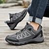 2025 hot-selling large-size travel hiking shoes breathable mesh shoes non-slip and wear-resistant labor hiking shoes