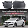 Honda Civic 9th Gen Sunshade: Vehicle Window Sun Protection & Heat Insulation Curtains