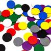 Wooden Game Tokens for Kids: Colorful Round Chips for Kindergarten Reward Points and Student Play