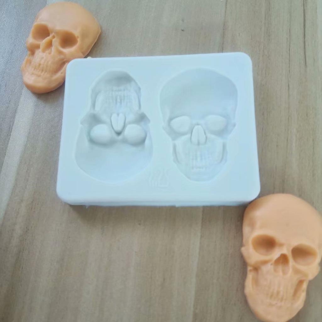 loween Sugar Art Pumpkin Skeleton Spider Owl Coffin Cake Decoration Silicone Mold Baking Cooking Tools