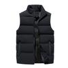 Men S Sleeveless Stand Collar Padded Vest Winter Casual Sports Cotton Jacket