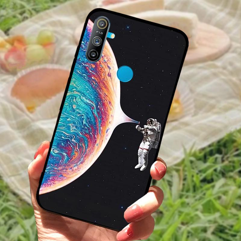 For Realme C3 Case RMX2020 RMX2021 RMX2027 TPU Soft Silicone Fashion Phone Cover For Realme C 3 4G Shockproof Bumper Fundas