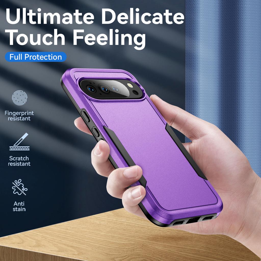 Heavy Duty Rugged Phone Cases for Google Pixel 10 9 Pro XL Shockproof Protective Cover for Pixel 8 7 6 Pro 8A Anti-Drop Case