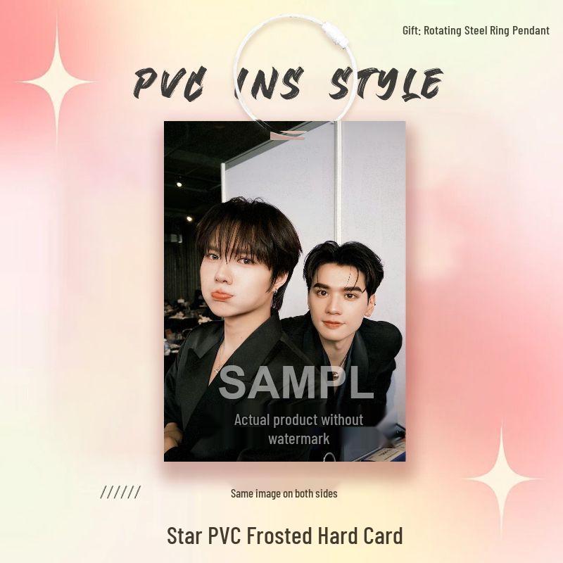 Thai Star Kengnampimg CP Support PVC Card Star Competition Ita Bag Pendant Ornament