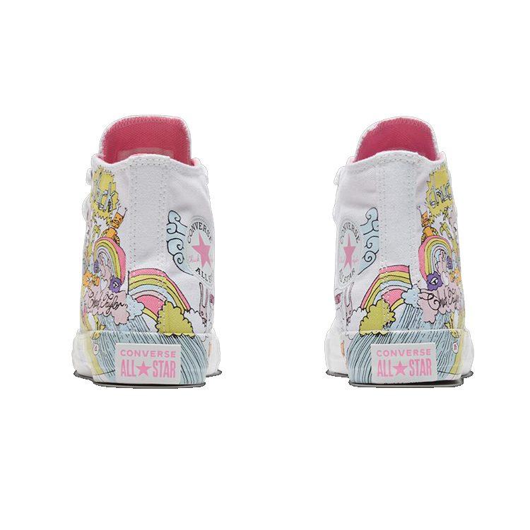 Converse All Star Comfortable High Top Kids Canvas Shoes Children Aged 3 7 Years Old 367382C