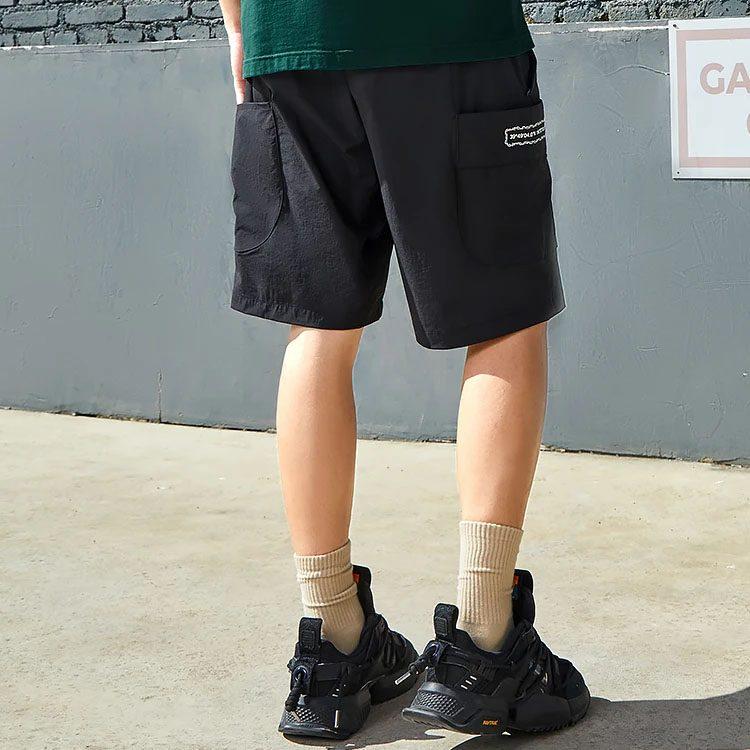 Li Ning Sports Shorts Men's Black Moderate AKSS601-1