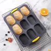 Silicone Bread Mold Set, Four-Grid and Six-Grid Nonstick Baking Pan, Heat-Resistant Bakeware for Homemade Bread, Kitchen Baking Tools
