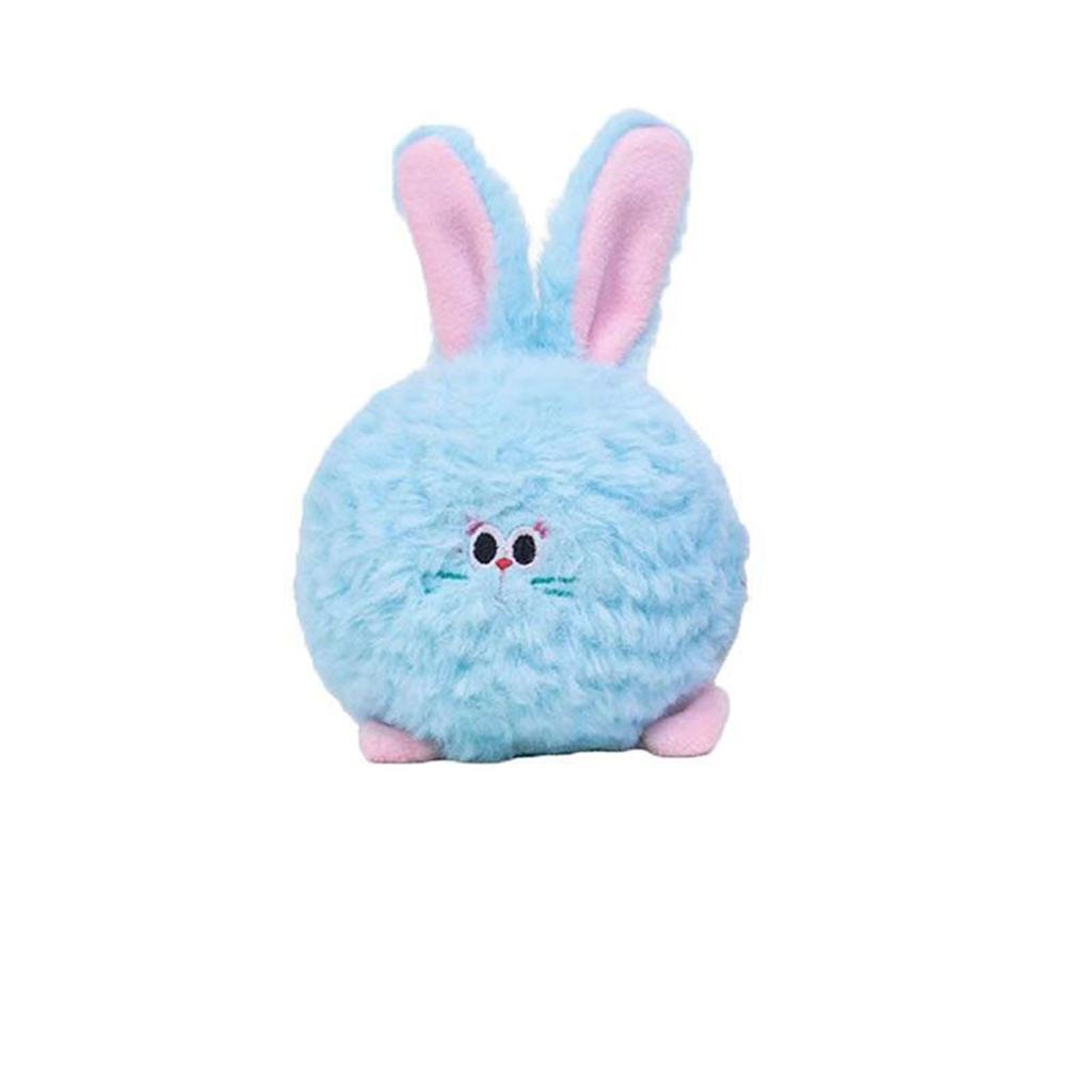 Hundespielzeug: Moowa Pippipoo Ball - Knisterpapier Rolly-Poly Spielzeugball - Rollender Geräusch-Zähneputzball - Cartoon Haustierprodukte